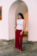 Ruby Bow Top